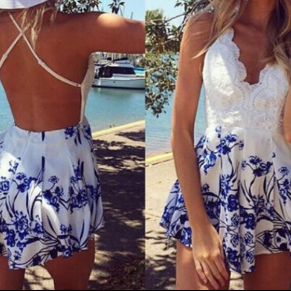 Airy Beach Romper